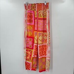 Adidas x Farm Rio Light Weight Straight Leg Pants Size Medium